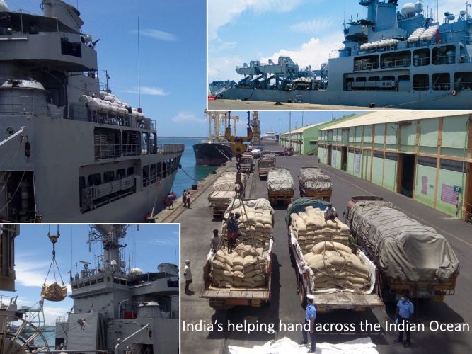 Mission Sagar: helping hand of India across the Indian Ocean - Maldives, Mauritius, Seychelles . .